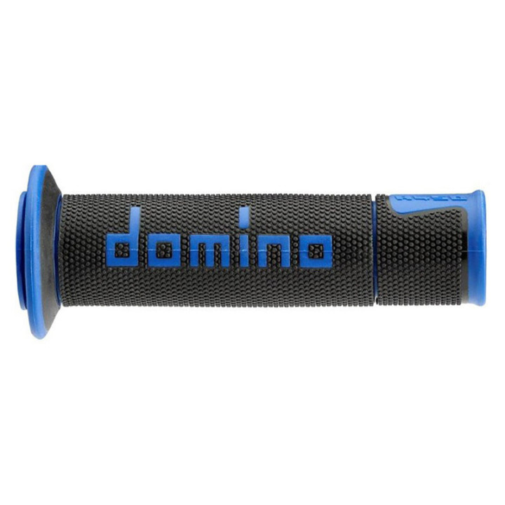 Domino Racing stūres rokturi, krāsa: Melna/Zila