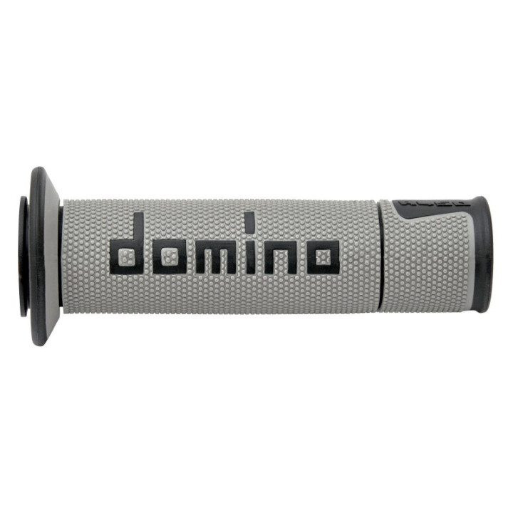 Domino Racing Grips Grey/Black