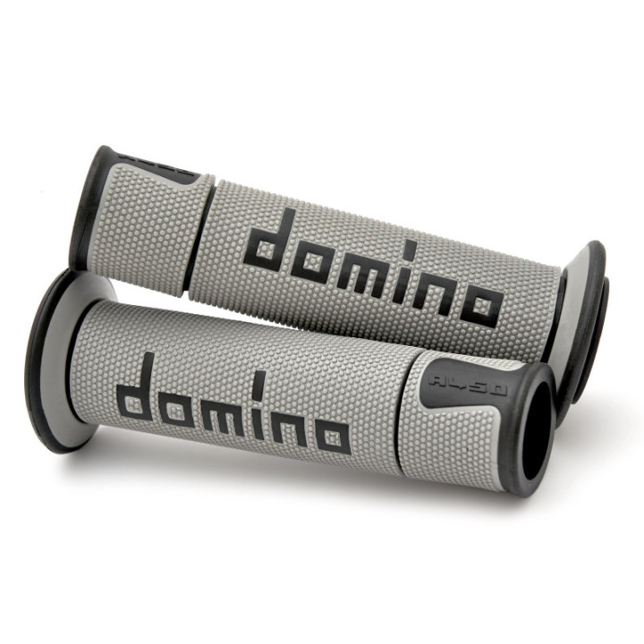 Domino Racing Grips Grey/Black