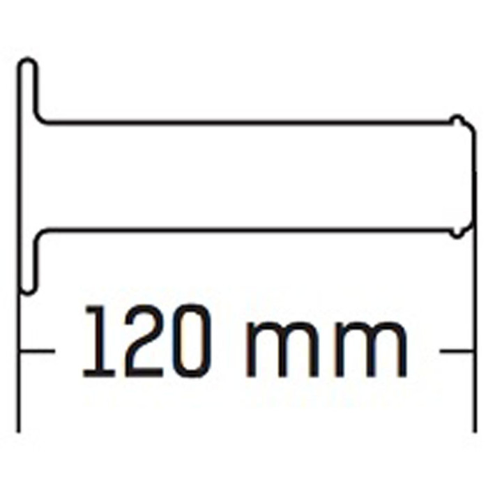 Domino Diamond stūres rokturi, ar atvērtu galu