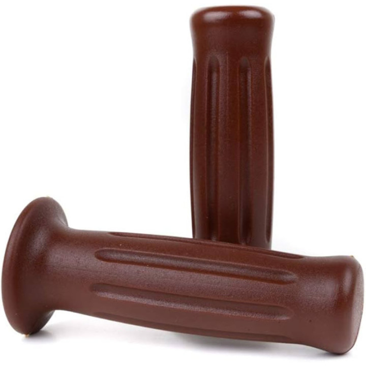 Domino Barrel Grips, Brown