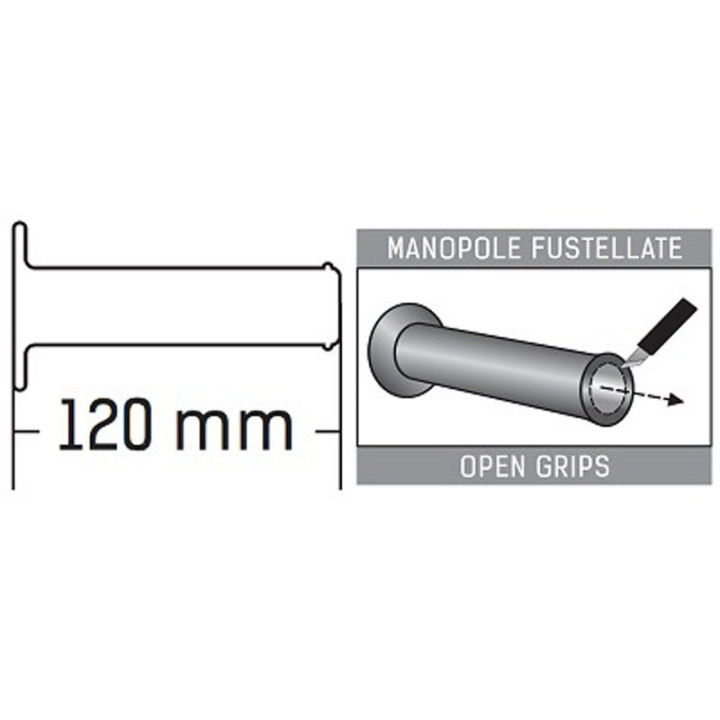 Domino Yamaha stūres rokturi